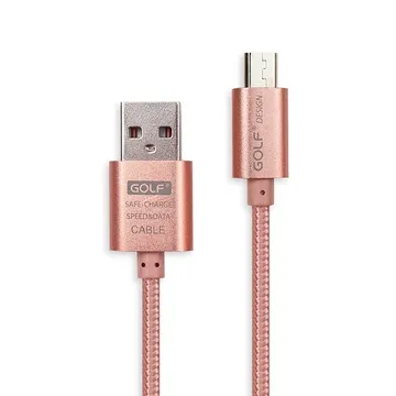 GOLF Micro USB 轉 USB 2.0 流光系列鋅合金傳輸充電線(1M) 歷史價格詳細信息