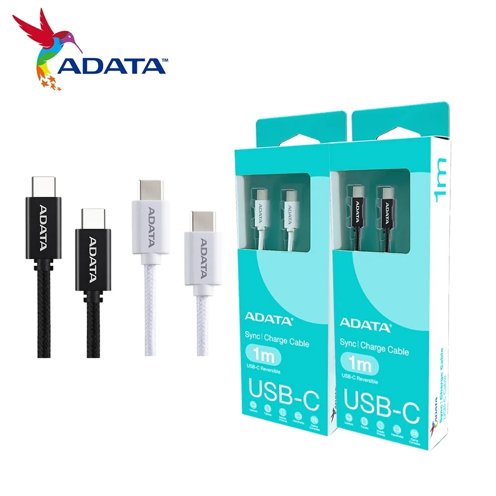 ADATA 威剛 USB-C to USB-C 100W 1M 編織充電傳輸線 支援i15/安卓/Switch/筆電快充 歷史價格詳細信息