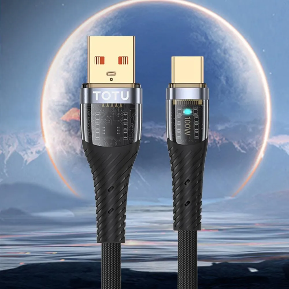 【TOTU】Type-C快充線充電線傳輸線編織閃充線 彎頭 QC4.0 極速 2M 拓途 歷史價格詳細信息