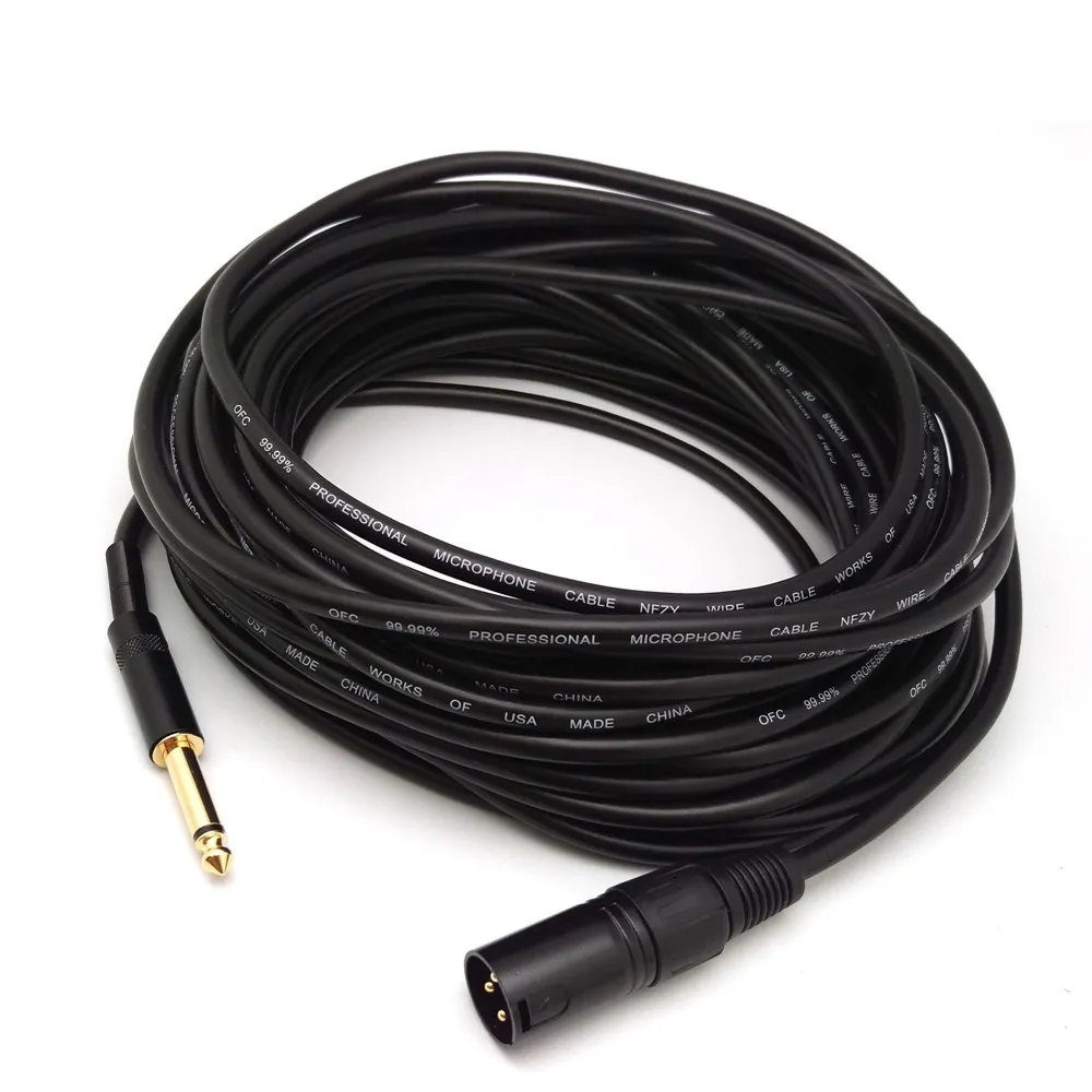 15米 6.3MM公頭轉XLR(Cannon接頭)公頭 單聲道音訊連接線 價格比較,價格查詢,歷史價格詳細信息
