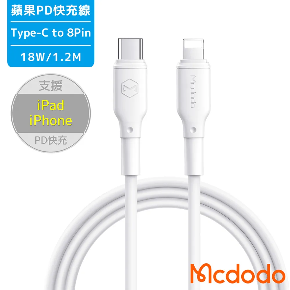 Mcdodo Type-C TO Type-C PD充電傳輸快充線 元素 1.2M 麥多多 白色 歷史價格詳細信息
