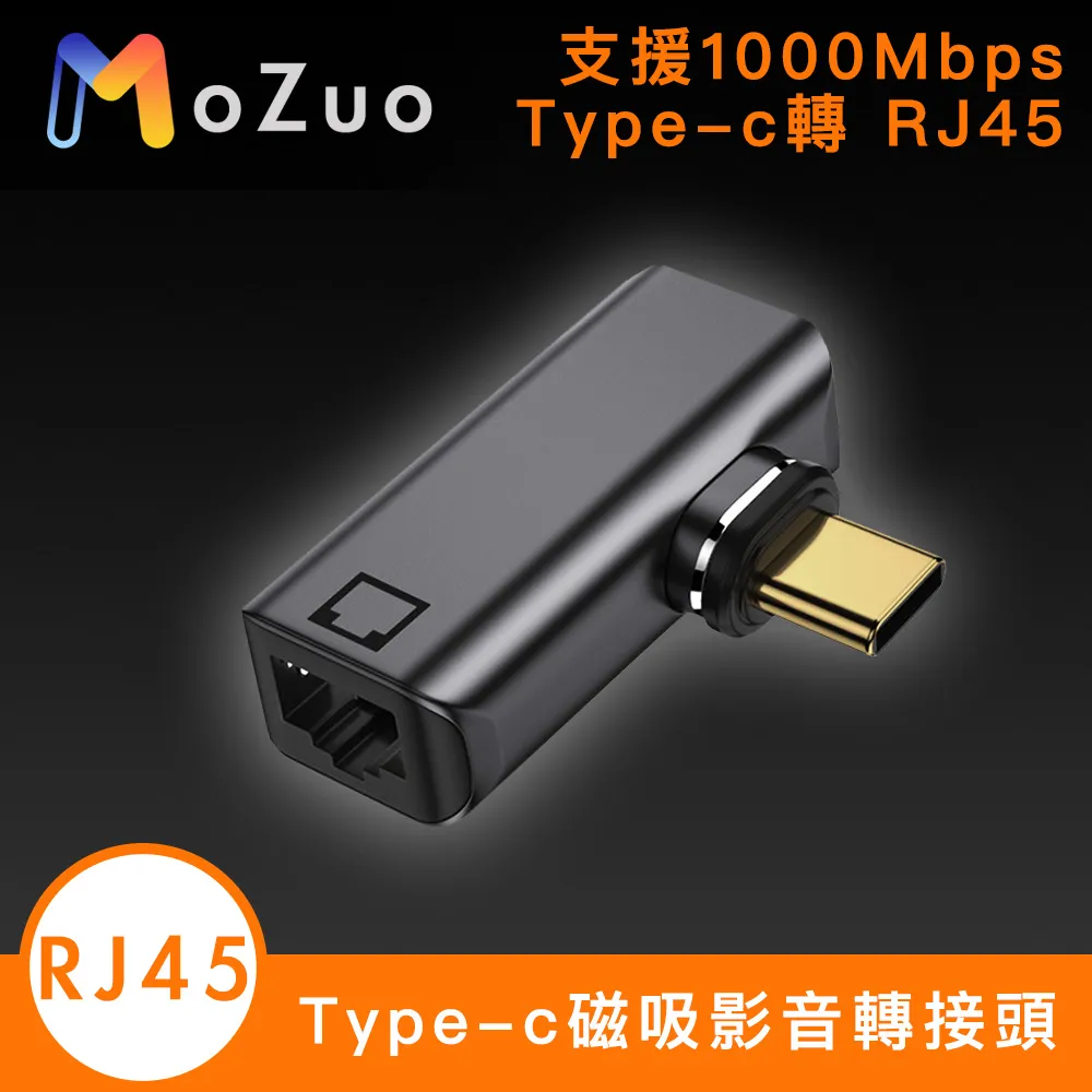 【魔宙】Type-c轉 RJ45千兆1000Mbps 磁吸網路轉接頭 歷史價格詳細信息