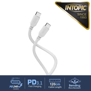 【Intopic】CB-CTC-30 Type-C PD60W 快充 彎頭 支架功能設計 120公分 充電傳輸線 歷史價格詳細信息
