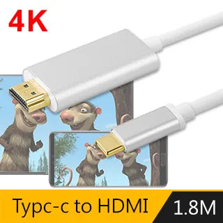 Type-c to HDMI 真4K 高畫質影音傳輸線 投影轉接線(1.8M) 歷史價格詳細信息