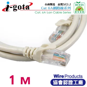i-gota CAT6A超高速網路傳輸線 1M(RJ-MW6A-001) 歷史價格詳細信息