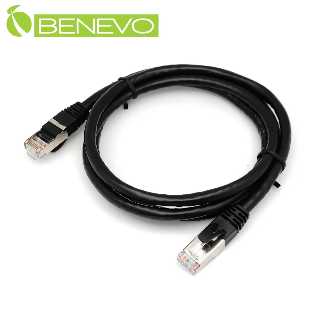 BENEVO 1米 Cat6遮蔽/十字隔離 RJ45網路訊號公對母延長線 歷史價格詳細信息