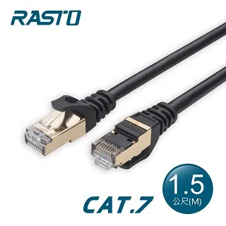 RASTO REC17 超極速 Cat8 鍍金接頭SFTP雙屏蔽網路線-5M 歷史價格詳細信息