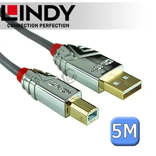 LINDY 林帝 CROMO USB2.0 Type-A/公 to Mini-B/公 傳輸線 3m (36633) 歷史價格詳細信息