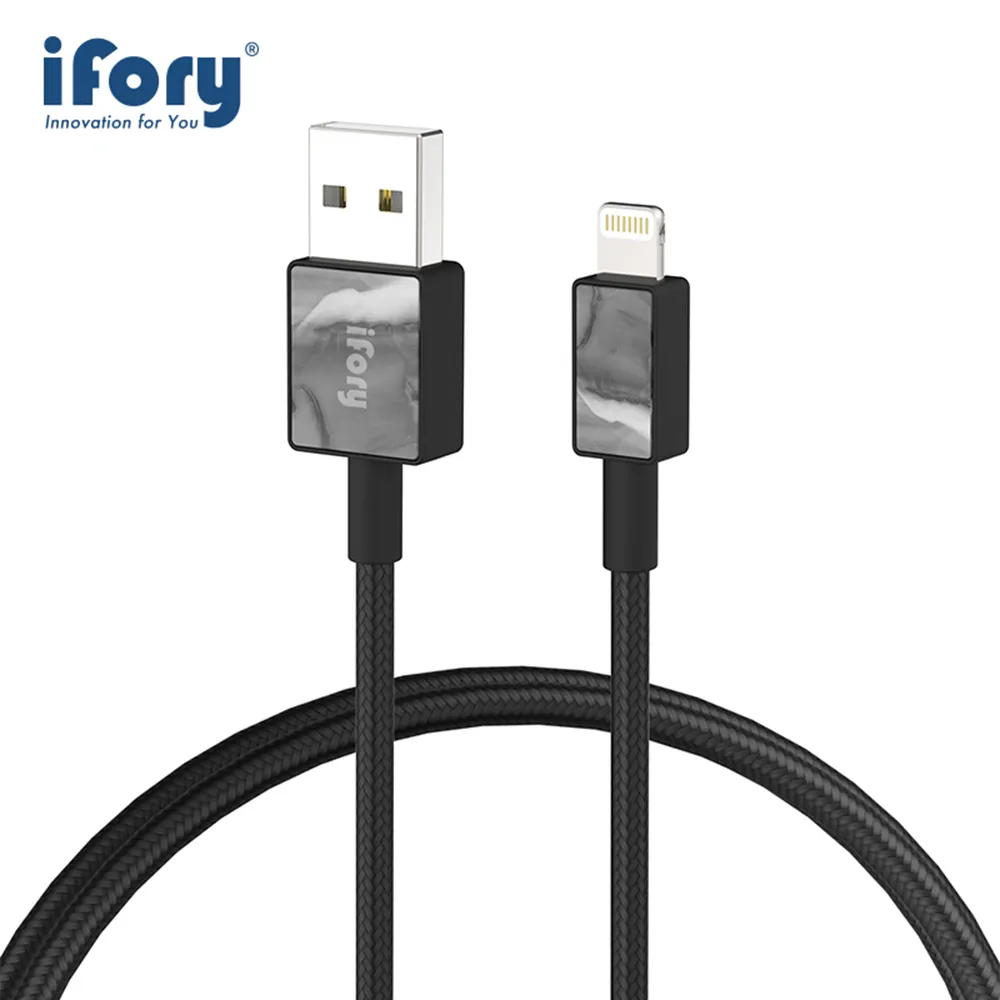 【iFory】 USB-A to Lightning蘋果MFi認證 雙層編織充電傳輸線-1.8M(星雲紫) 歷史價格詳細信息