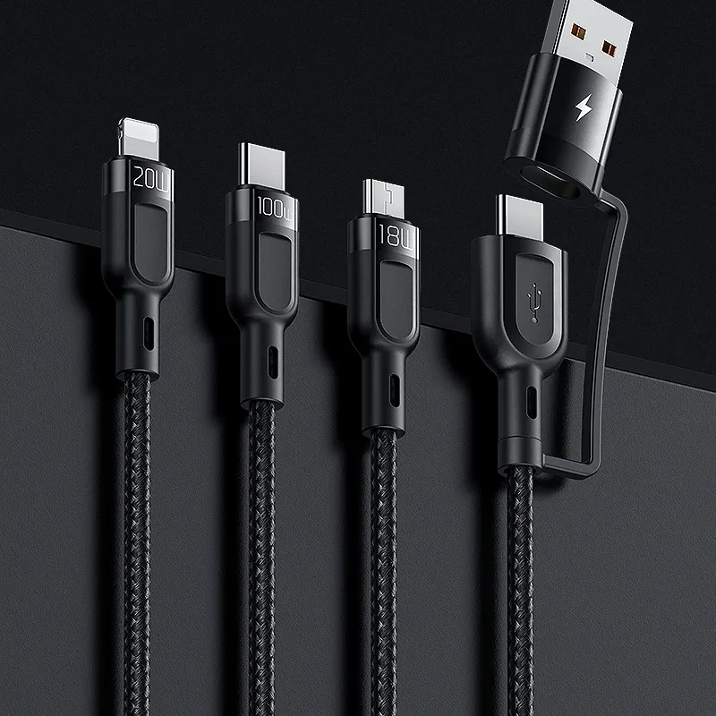 麥多多100w超級快充智能斷電數據線適用type-c透明手機數據線 歷史價格詳細信息