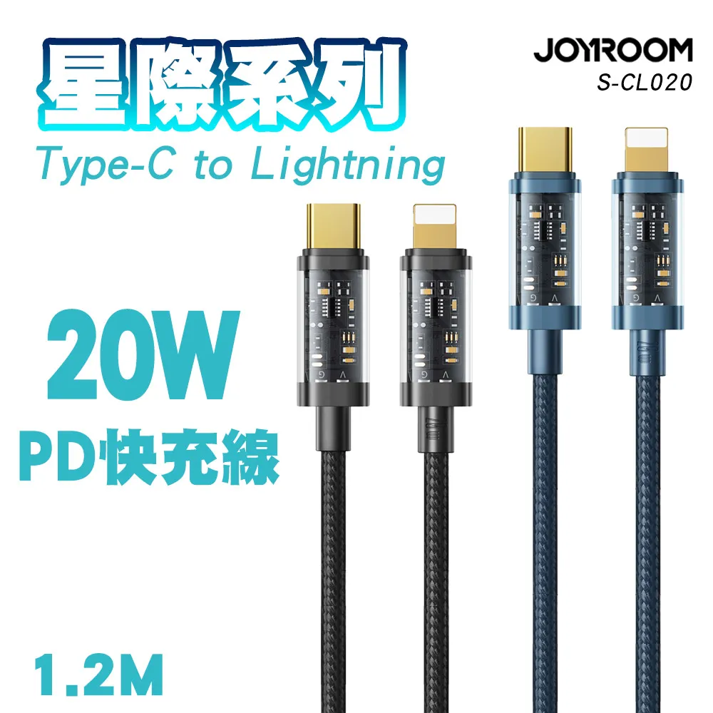 JOYROOM  20W Type-C to Lighting 馬卡龍配色高密度尼龍編織快充線2M(S-2024M13-PD) 歷史價格詳細信息