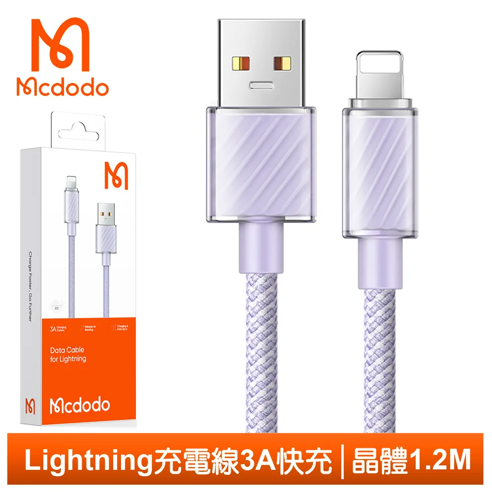 Mcdodo iPhone/Lightning傳輸充電線 晶體 2M 麥多多 藍色 歷史價格詳細信息