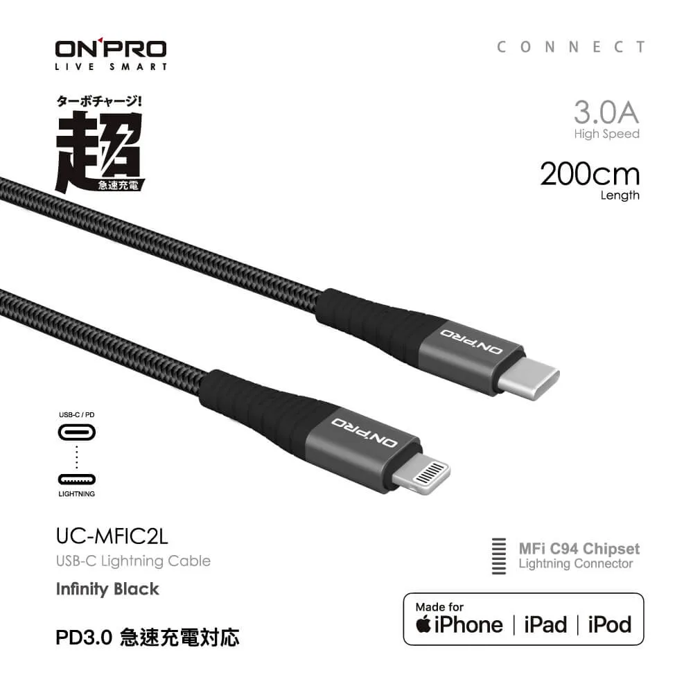 ONPRO 2M Type-C to C PD 60W 快充 傳輸線 充電線 數據線 適 iPhone 15 全系列 歷史價格詳細信息