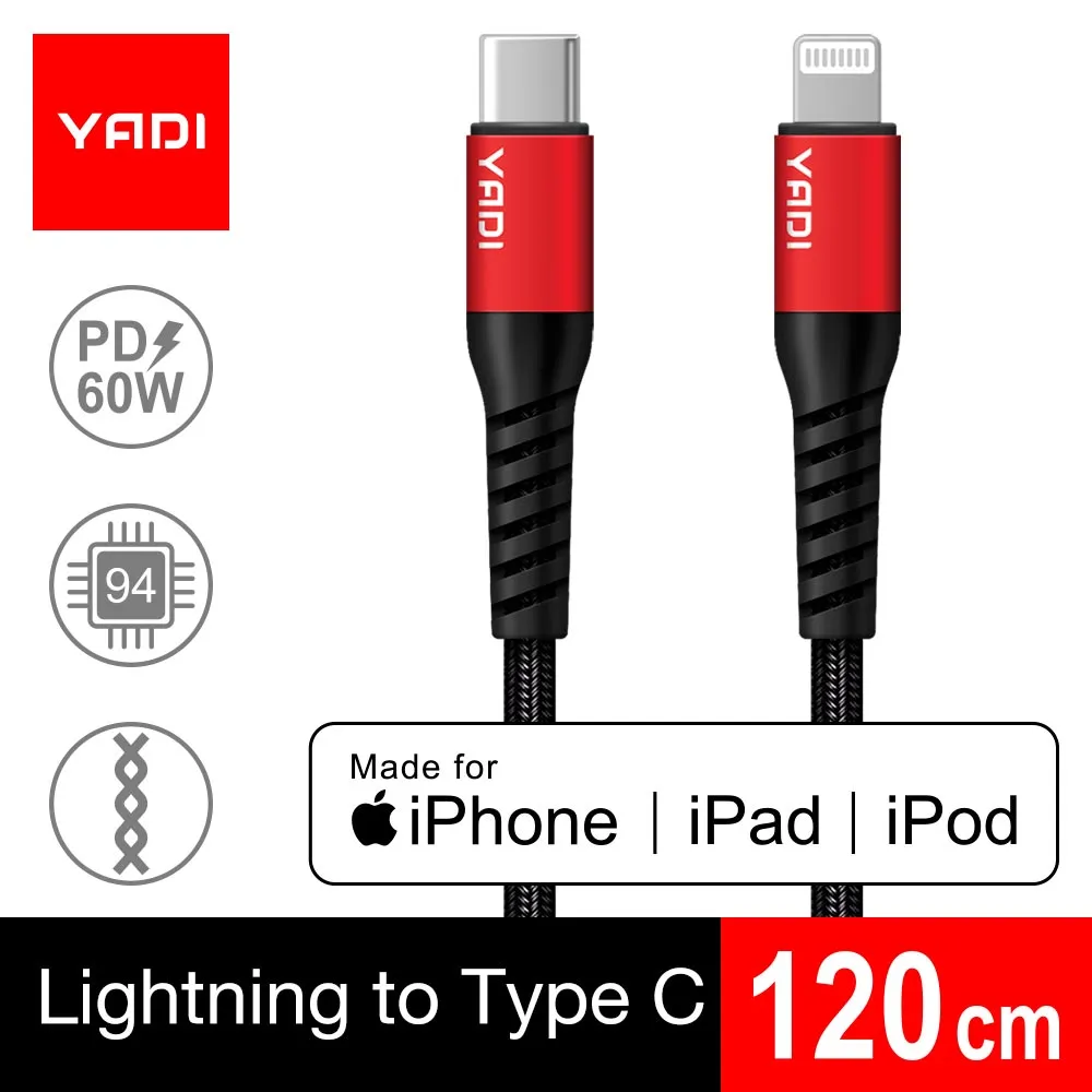 【YADI】type-C to type-C 100W 充電傳輸線/數據線/快充線/雙向充電傳輸/尼龍編織線-黑色2M 歷史價格詳細信息