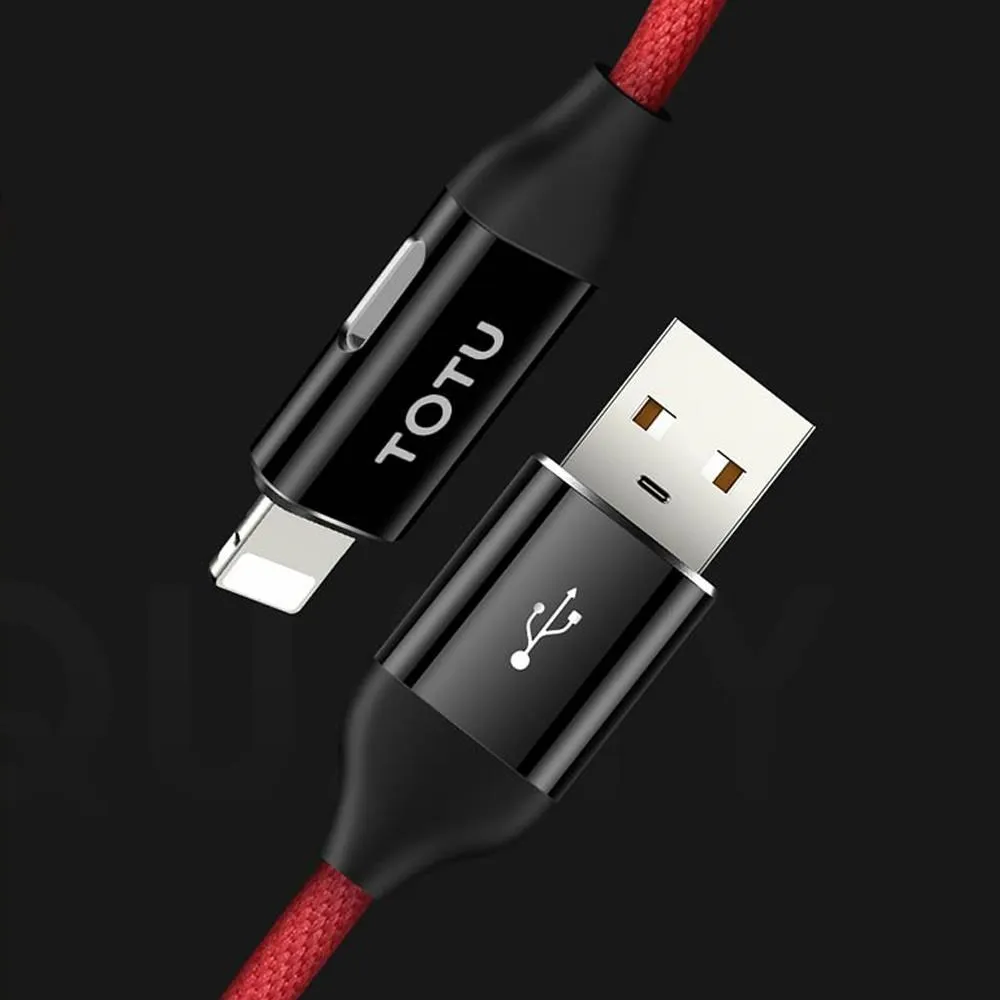 【TOTU】iPhone/Lightning彎頭充電線傳輸線 2.4A快充 流光系列 歷史價格詳細信息