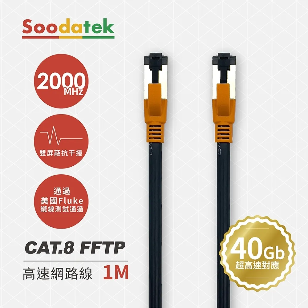 【Soodatek】CAT.7 SSTP 雙屏蔽超高速網路線5M/SLAN7-PC500BL 歷史價格詳細信息