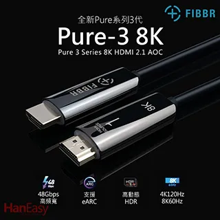 FIBBR Snowflake冰晶系列2.1鍍銀HDMI線 歷史價格詳細信息