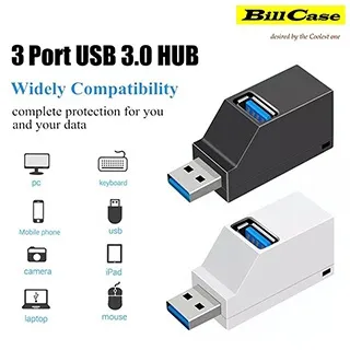 迷你高速 5Gbps L型180度旋轉USB3.0 x 3孔多功擴充HUB 光速銀 歷史價格詳細信息