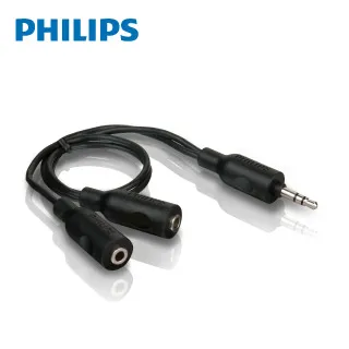 PHILIPS 飛利浦一分二 3.5mm 立體耳機分接頭-兩入組 SWA2551W/10-2 歷史價格詳細信息