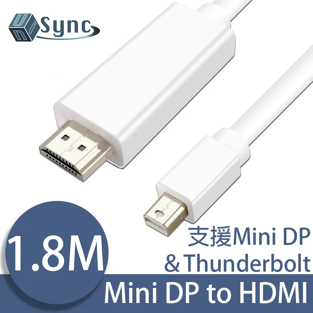 UniSync HDMI轉Mini HDMI高畫質4K影音認證傳輸線 1M 歷史價格詳細信息