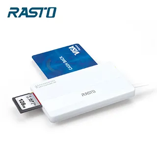RASTO RT4 超薄型晶片ATM+記憶卡複合讀卡機  現貨 蝦皮直送 歷史價格詳細信息