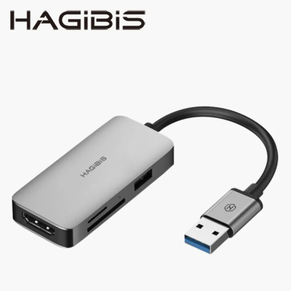 HAGiBiS鋁合金8合1：HDMI（4K/30Hz）+PD供電+Type-C+USB3.0*3+SD/TF卡槽(UC60) 歷史價格詳細信息
