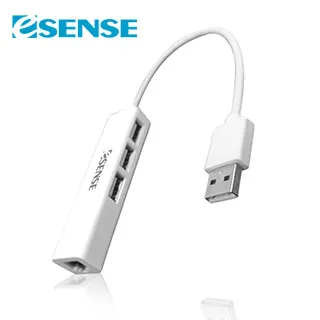 Esense USB2.0轉RJ45+HUB轉接器(01-RJU169) 歷史價格詳細信息