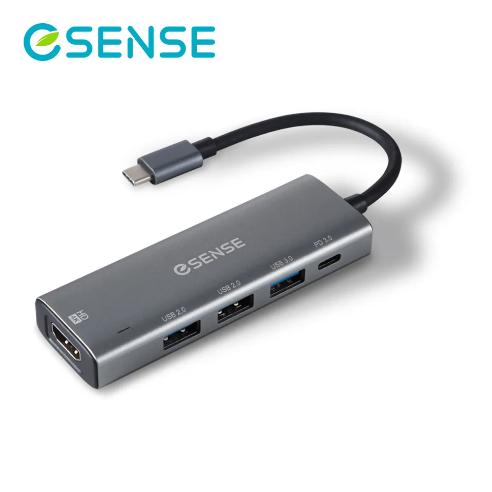 Esense Type-C轉RJ45+USB3.0 HUB 歷史價格詳細信息