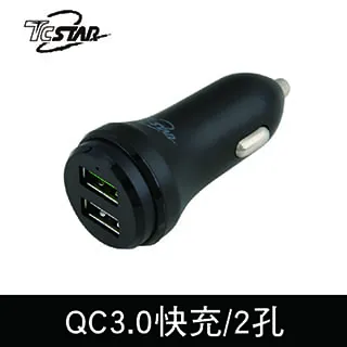 TCSTAR QC3.0車用USB充電帶線式點菸器擴充座-2孔TCCP202 歷史價格詳細信息