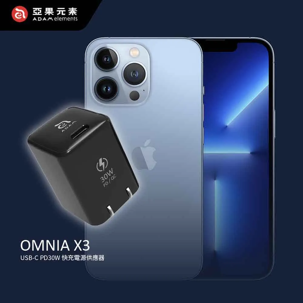 【亞果元素】OMNIA X3 USB-C PD / QC 3.0 30W 迷你快速電源供應器 白 歷史價格詳細信息