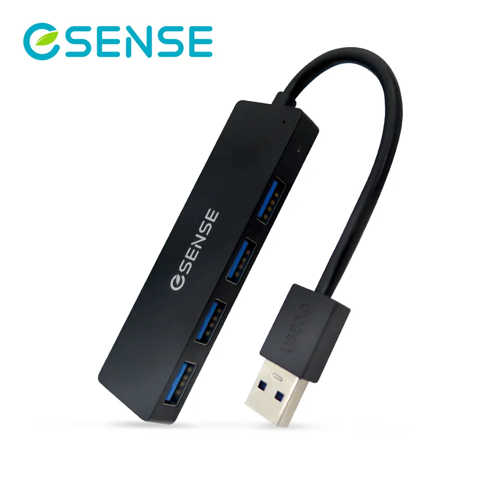 Esense逸盛 高速傳輸4埠USB3.0 HUB 黑 歷史價格詳細信息