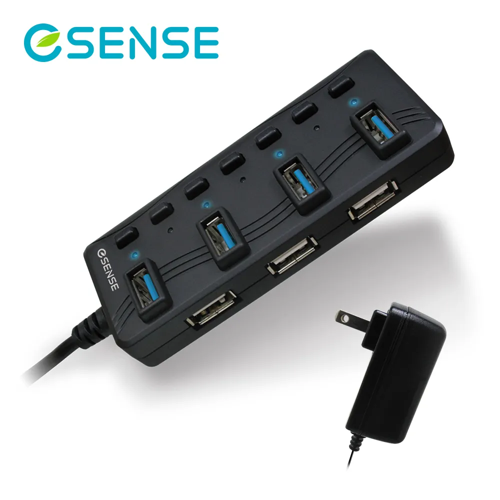 Esense 擴充戰士U72 7-port USB 2.0 HUB 歷史價格詳細信息