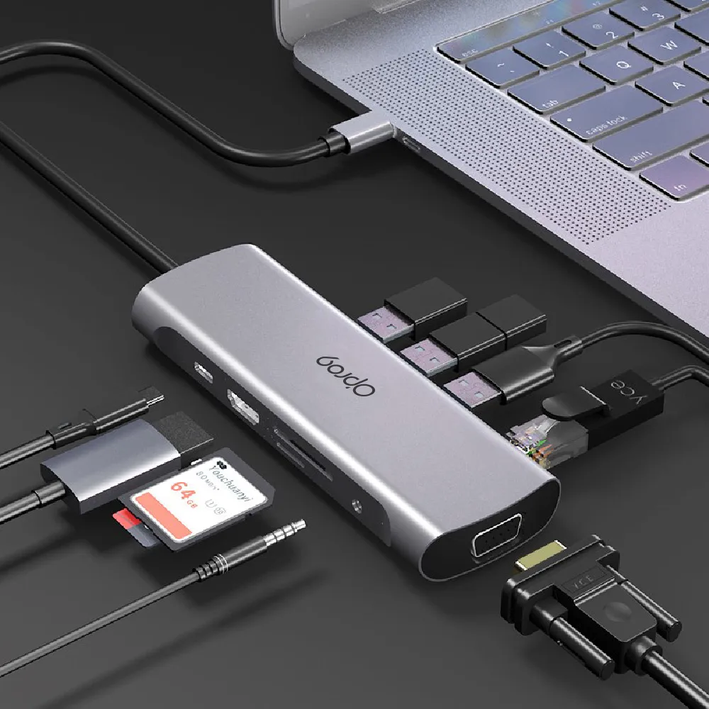Opro9 USB-C 4埠帶線多功能轉接器 歷史價格詳細信息