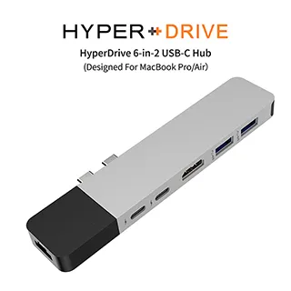HyperDrive 6-in-2 USB-C Hub-銀 歷史價格詳細信息