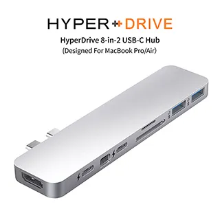 HyperDrive 6-in-2 USB-C Hub-銀 歷史價格詳細信息