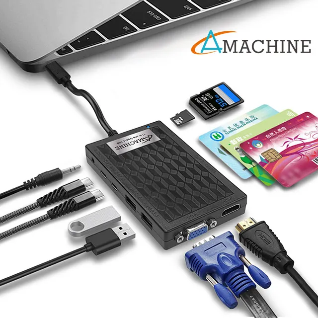 【Amachine】TYPE C 轉RJ45+USB3.0  4合1 HUB 歷史價格詳細信息