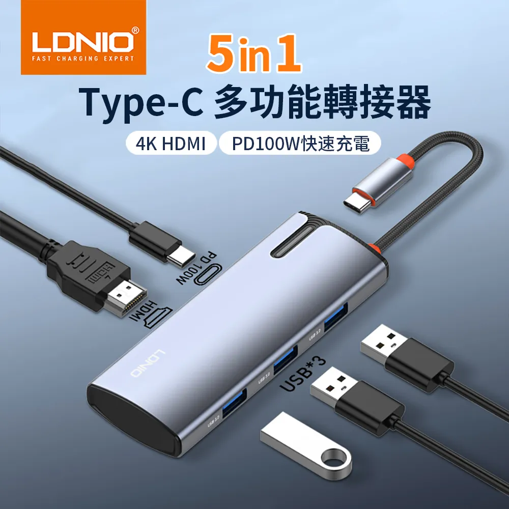 Type-C 五合一多功能轉接器 HUB集線器 網路轉換器 HDMI USB3.0轉接頭 mac擴展塢 蝦皮直送 現貨 歷史價格詳細信息