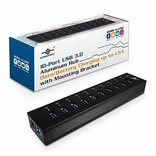 凡達克 10埠 USB 3.0 鋁合金集線器(UGT-AH110U3-BK) 歷史價格詳細信息