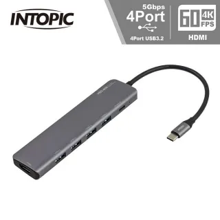 INTOPIC 廣鼎 六合一Type-C多功能集線器(HBC-660) 歷史價格詳細信息