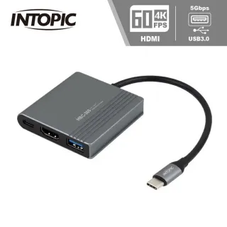 INTOPIC 廣鼎 三合一Type-C多功能轉接器(HBC-375) 歷史價格詳細信息