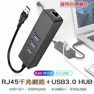 USB3.0 轉 RJ45千兆網路適配器+3口3.0 HUB（高速傳輸擴充集線器 usb網路擴充 網路線轉接頭） 歷史價格詳細信息