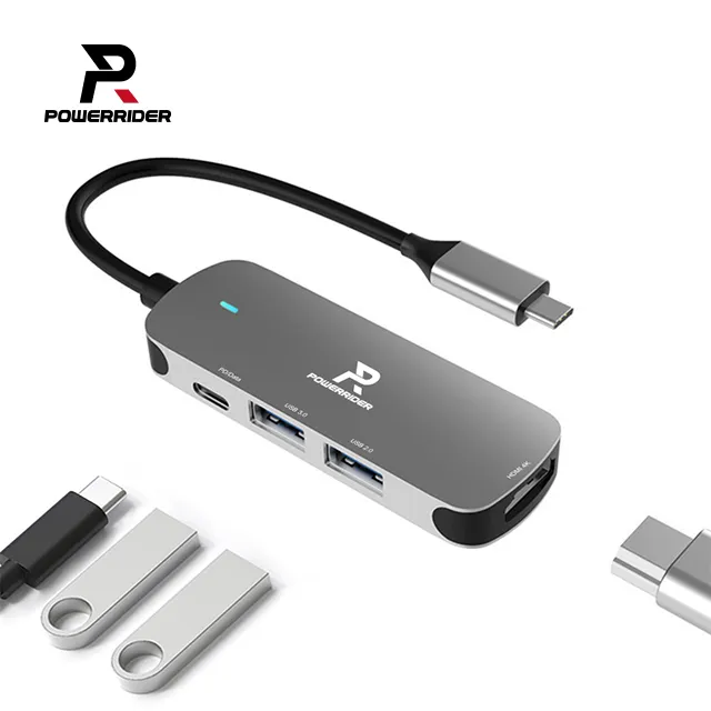 PowerRider HB-P23 十合一PD100W透明機甲集線器 銀灰色 歷史價格詳細信息