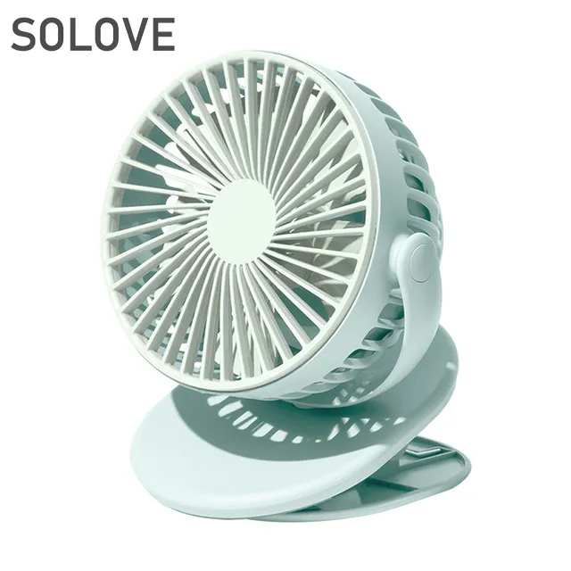 SOLOVE F3 素樂 夾式風扇 嬰兒車夾扇 風扇 USB風扇 外出 辦公室 迷你風扇 嬰兒車用風扇 歷史價格詳細信息