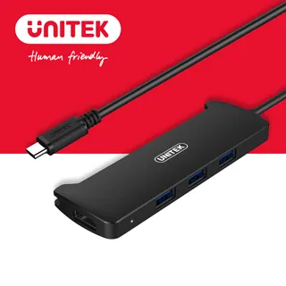 UNITEK Type-C 轉HDMI/ VGA/ 網卡/PD充電 /USB-A USB 3.1多功能集線器 歷史價格詳細信息