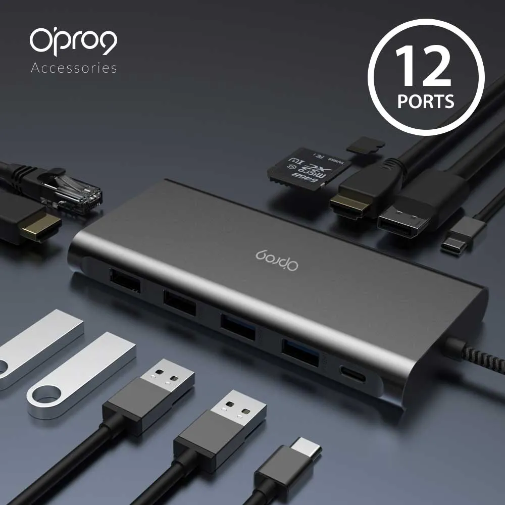 Opro9 USB-C 4埠帶線多功能轉接器 歷史價格詳細信息