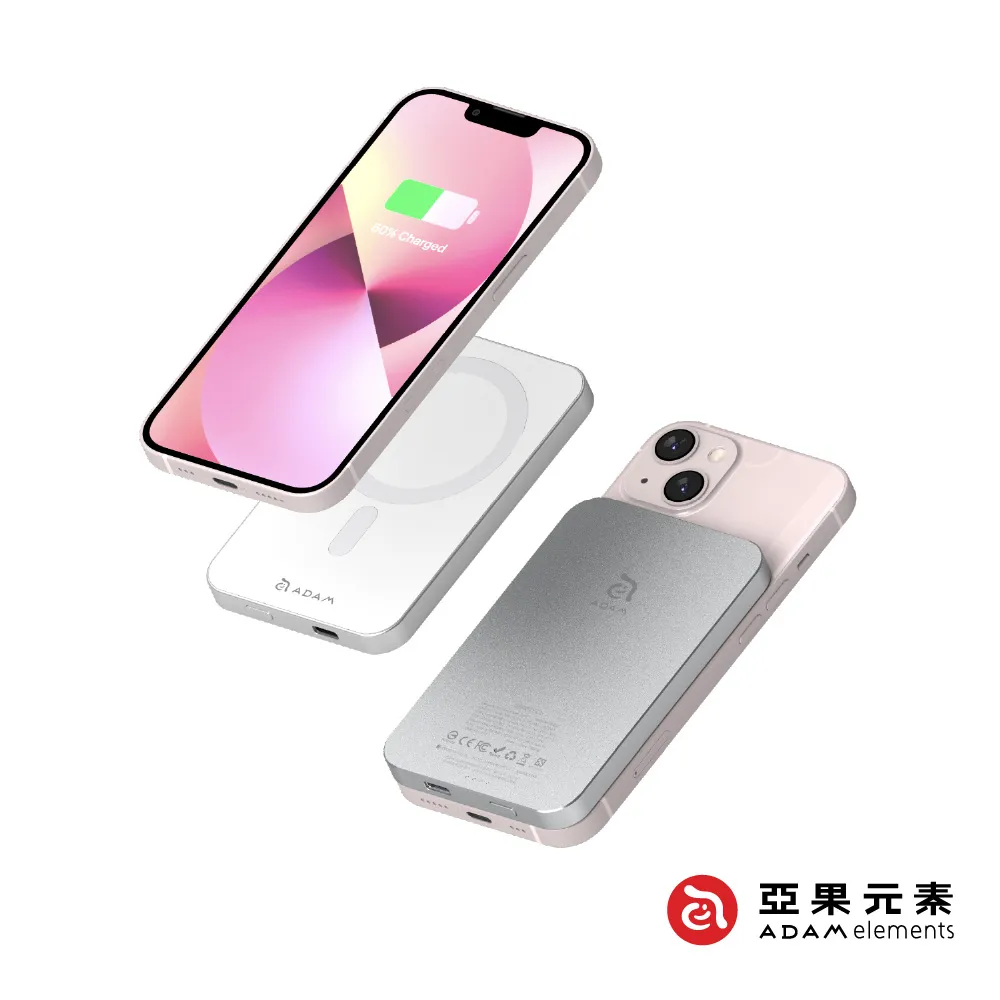 【亞果元素】GRAVITY 2 USB-C PD / QC3.0 10W 無線快充行動電源 白 歷史價格詳細信息