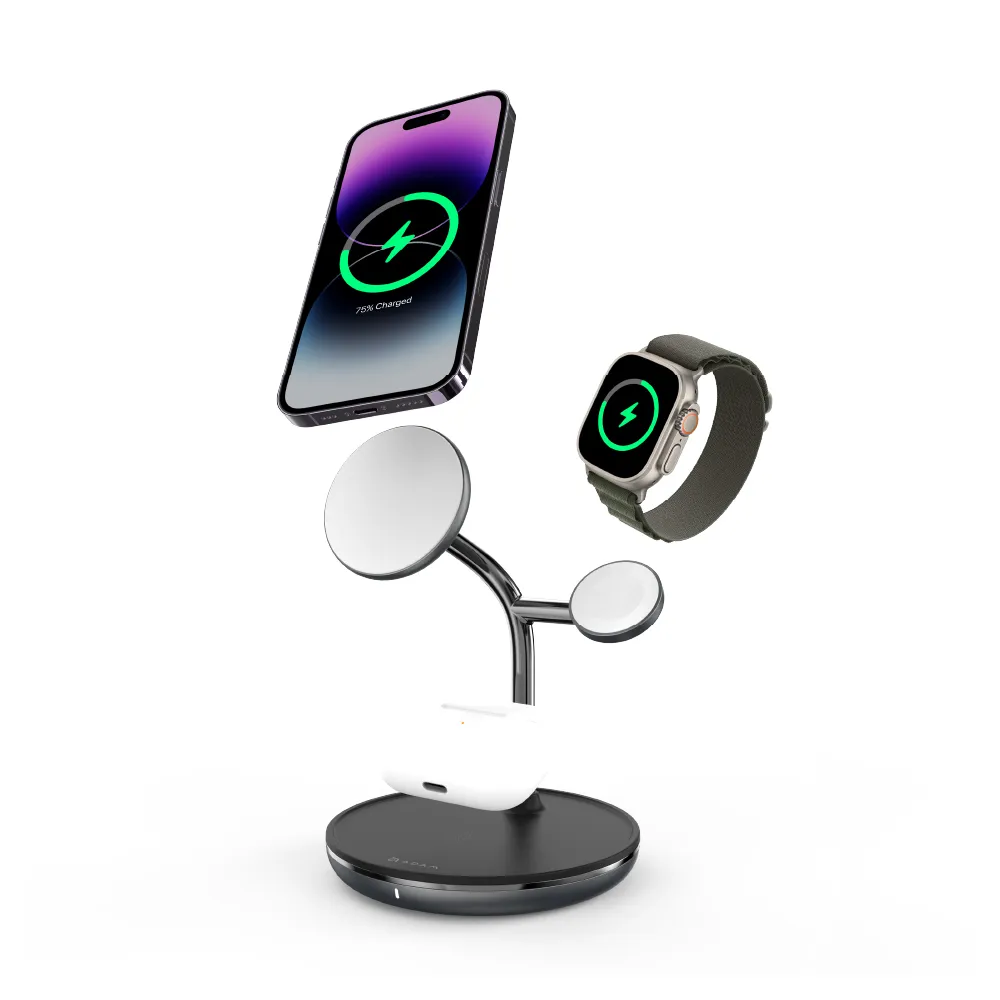 亞果元素 OMNIA M3 三合一磁吸無線充電座 + OMNIA X3 USB-C PD 30W 充電器 現貨 廠商直送 歷史價格詳細信息