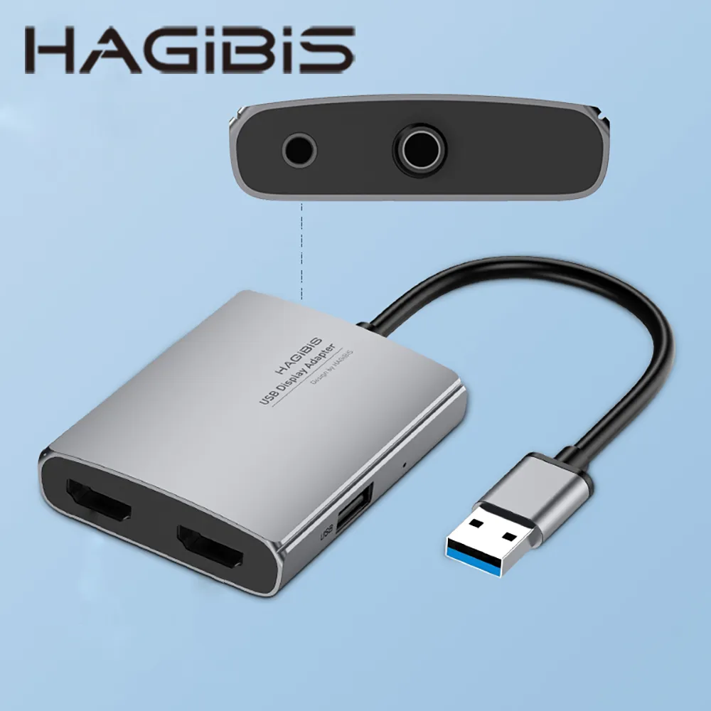 HAGiBiS鋁合金USB3.0轉接器HDMI+讀卡機 歷史價格詳細信息