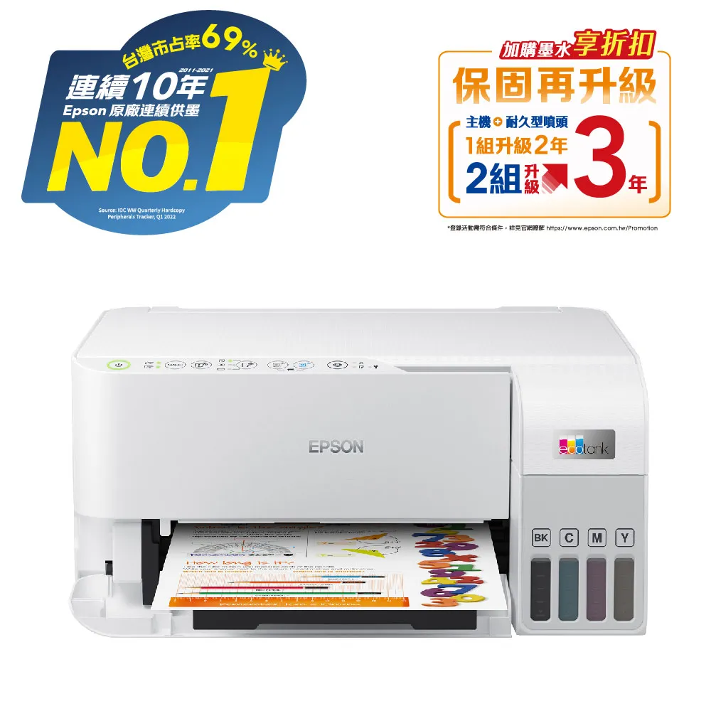 EPSON L3556 三合一Wi-Fi 智慧遙控連續供墨複合機+2組原廠墨水(1黑3彩) 升級3年保固 歷史價格詳細信息