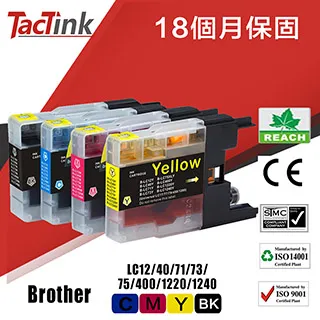 【TacTink】Brother  相容墨水匣 LC563 (4入組盒包) 歷史價格詳細信息